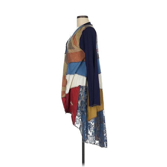 Styles Ever After Kim Vintage Original Designs Rollings Stones Union Jack Duster - Picture 3 of 11